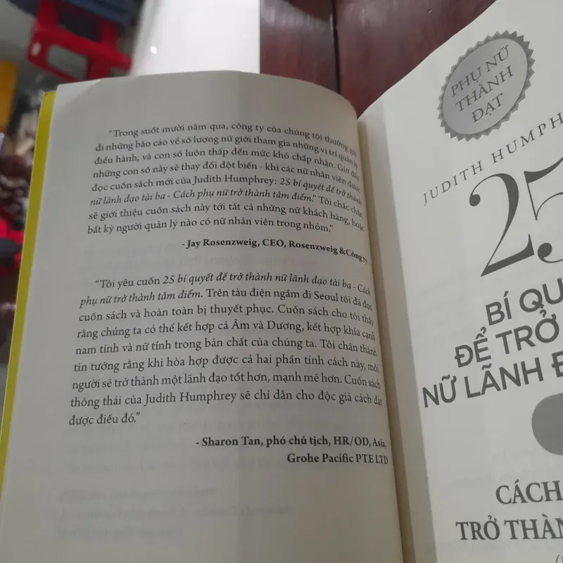 Judith Humphrey - 25 BÍ QUYẾT ĐỂ TRỞ THÀNH NỮ LÃNH ĐẠO TÀI BA 705162