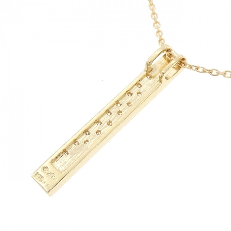 K18YG Dây chuyền kim cương 0.10CT - Hàng hiệu Chính hãng 859611