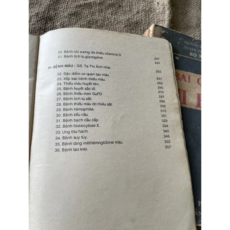 Bìa giảng nhi khoa 2 tập - 1992- 700 trang 2 cuốn  795643