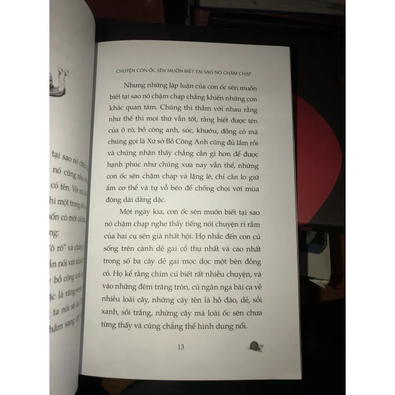 Chuyện con ốc sên muốn biết tại sao nó chậm chạp - Luis Sepúlveda 993637