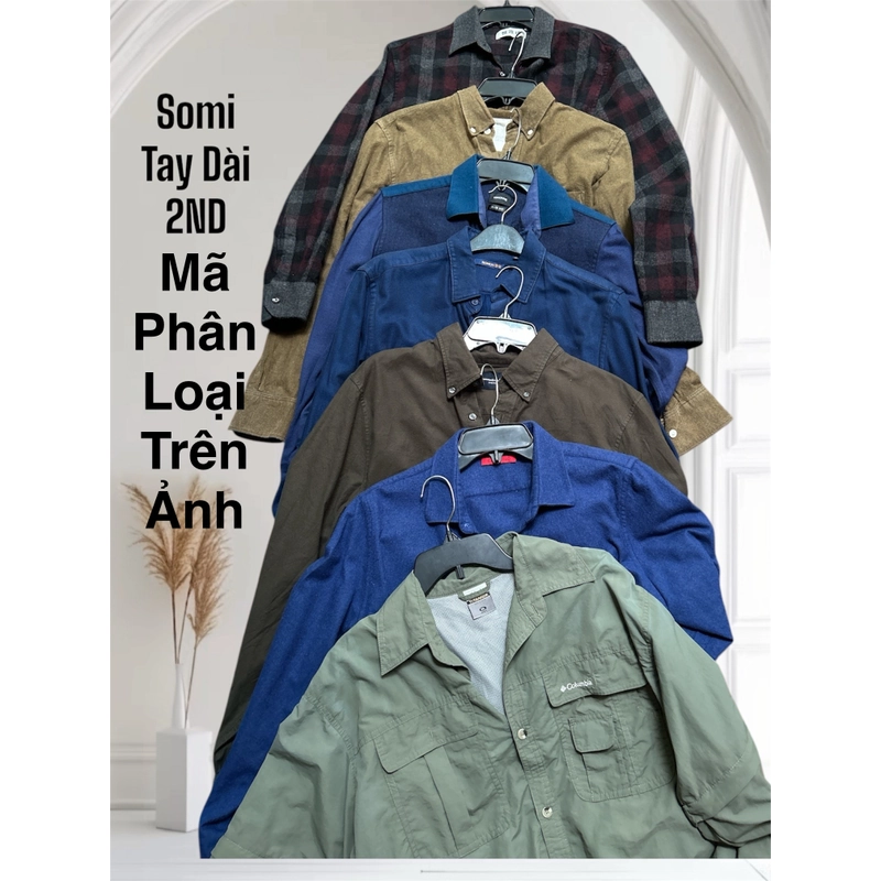 ❤️ Áo SoMi Nam Nữ Tay Dài 2ND Phong Cách - Trẻ Trung - Thanh Lịch 473504