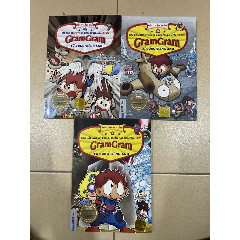 Đội thám từ vựng tiếng anh Gram Gram 3 cuốn (c43) 938049