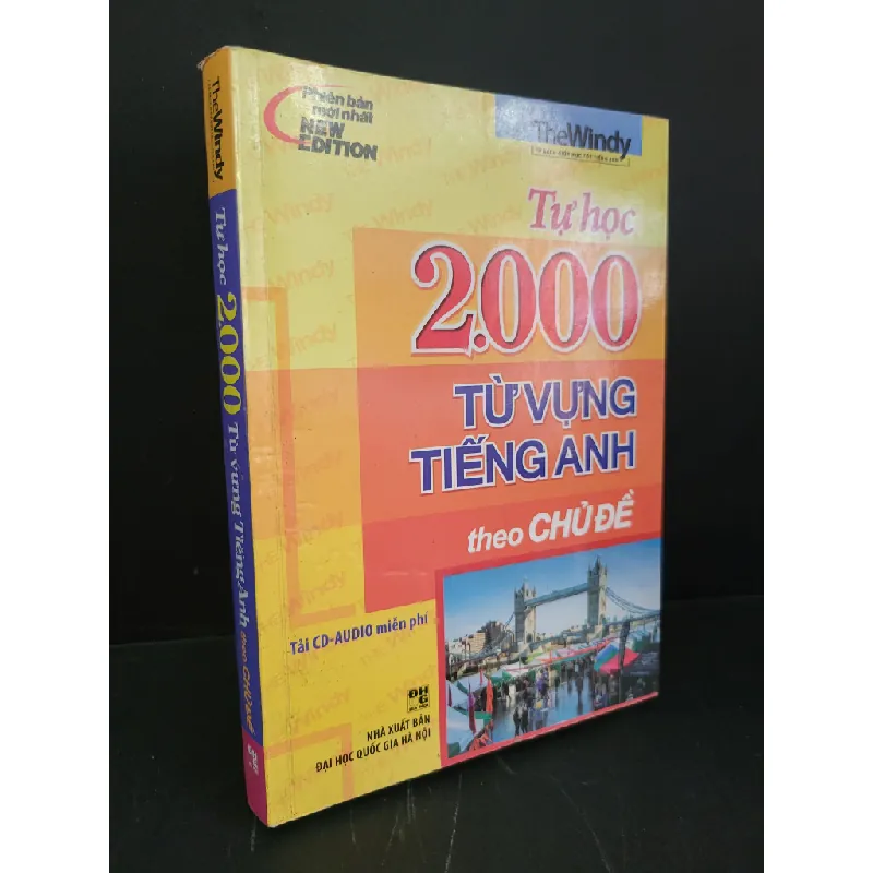 Tự học 2000 từ vựng tiếng anh theo chủ đề mới 90% bẩn nhẹ, có chữ viết 2014 Emily HCM3004 HỌC NGOẠI NGỮ 444946