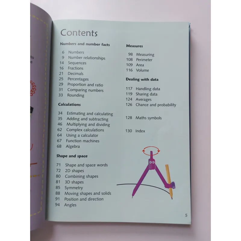 Từ điển Toán học minh họa - USBORNE JUNIOR ILLUSTRATED MATHS DICTIONARY 712409