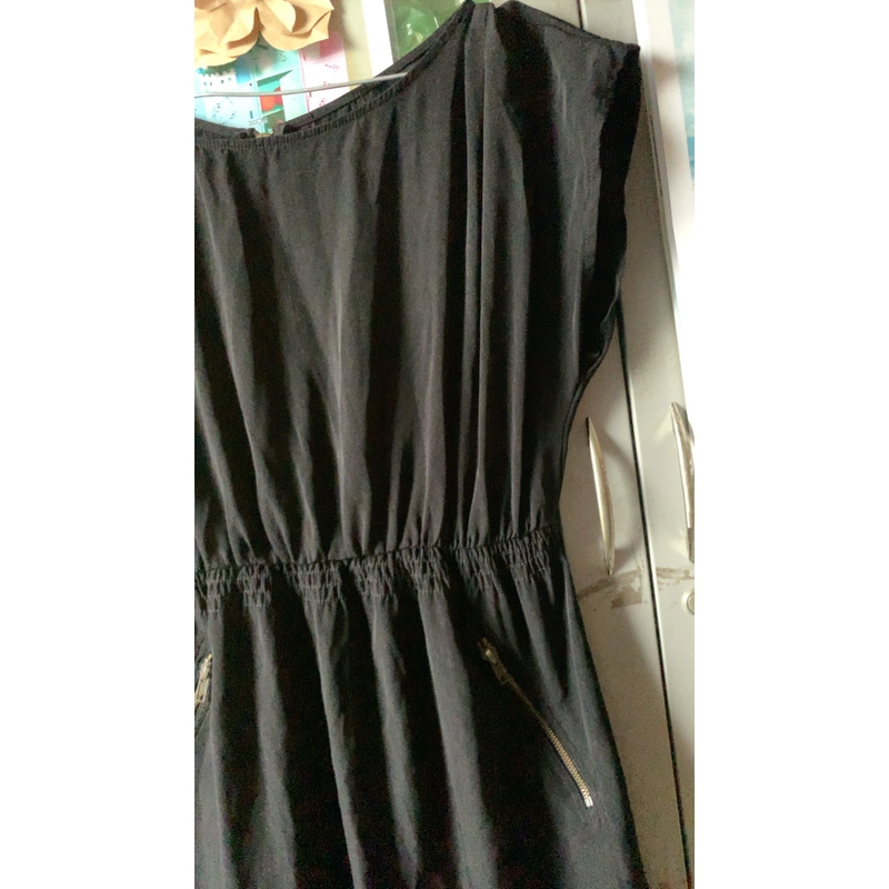 Đầm đen nữ không cổ tay dơi 478411