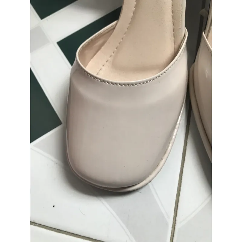 Giày cao gót 5p Luvia màu kem size 40 1029937