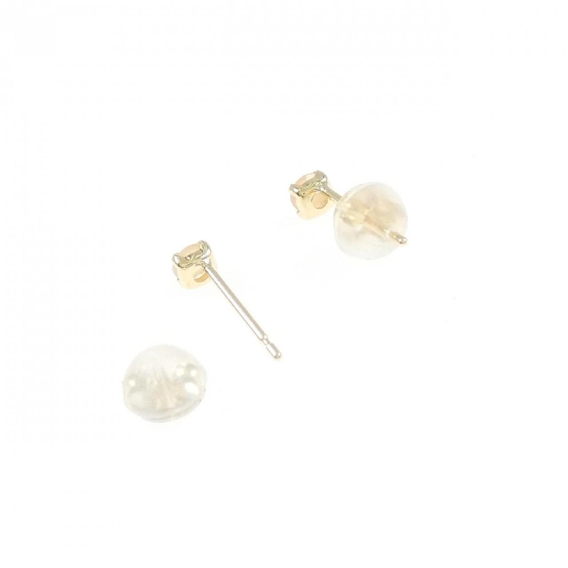 K18YG Đá mặt trăng Bông tai - Hàng hiệu Chính hãng 867618