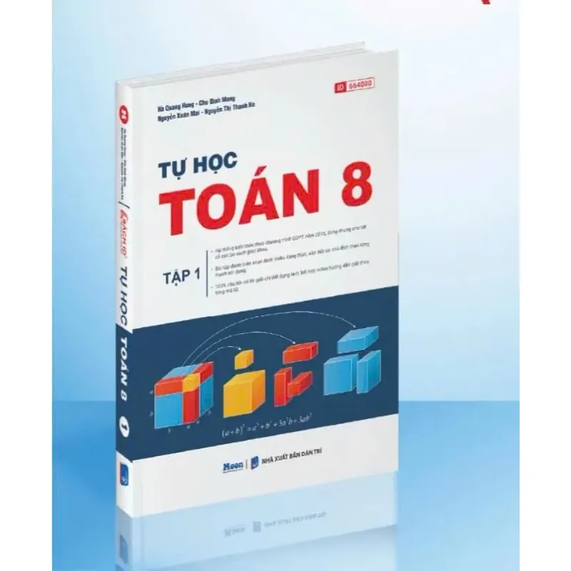 Sách 2026 - Tự học Toán 8 Tập 1+2 792795