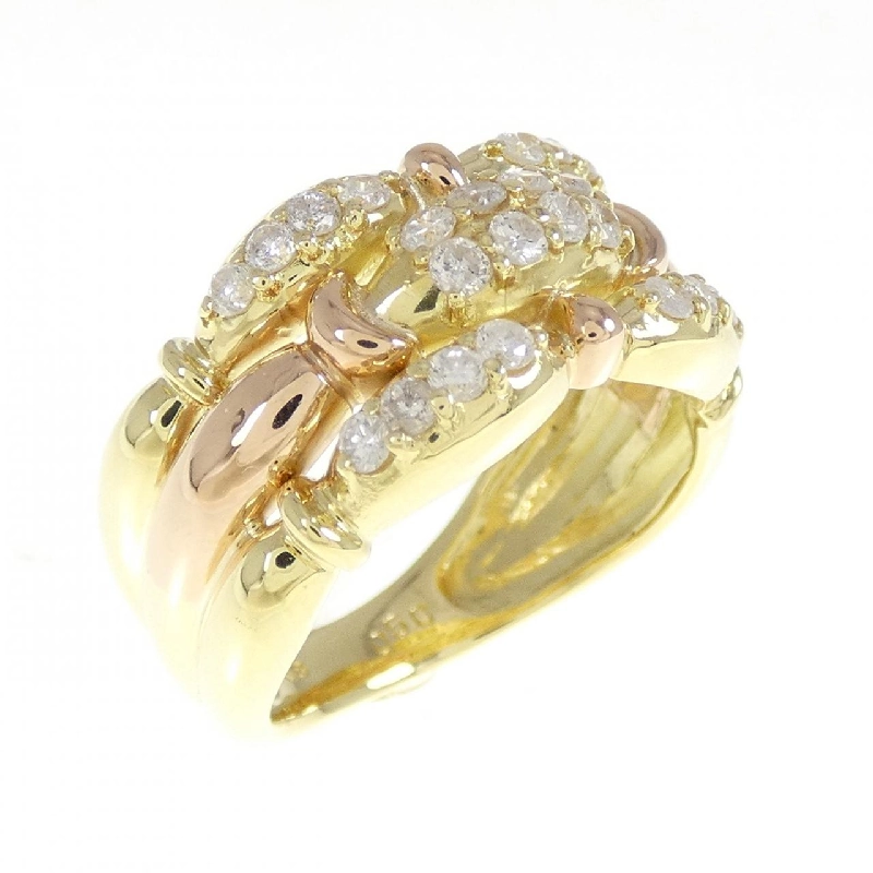 Nhẫn kim cương K18YG 0.50CT 669379