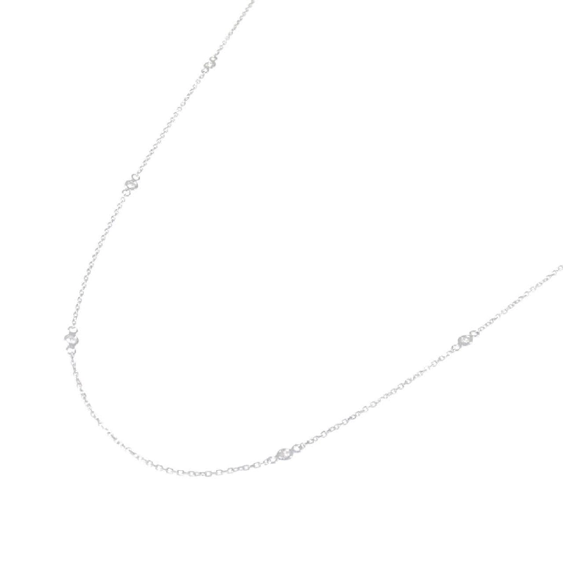 K18WG Dây chuyền kim cương 0.10CT - Hàng hiệu Chính hãng 851141