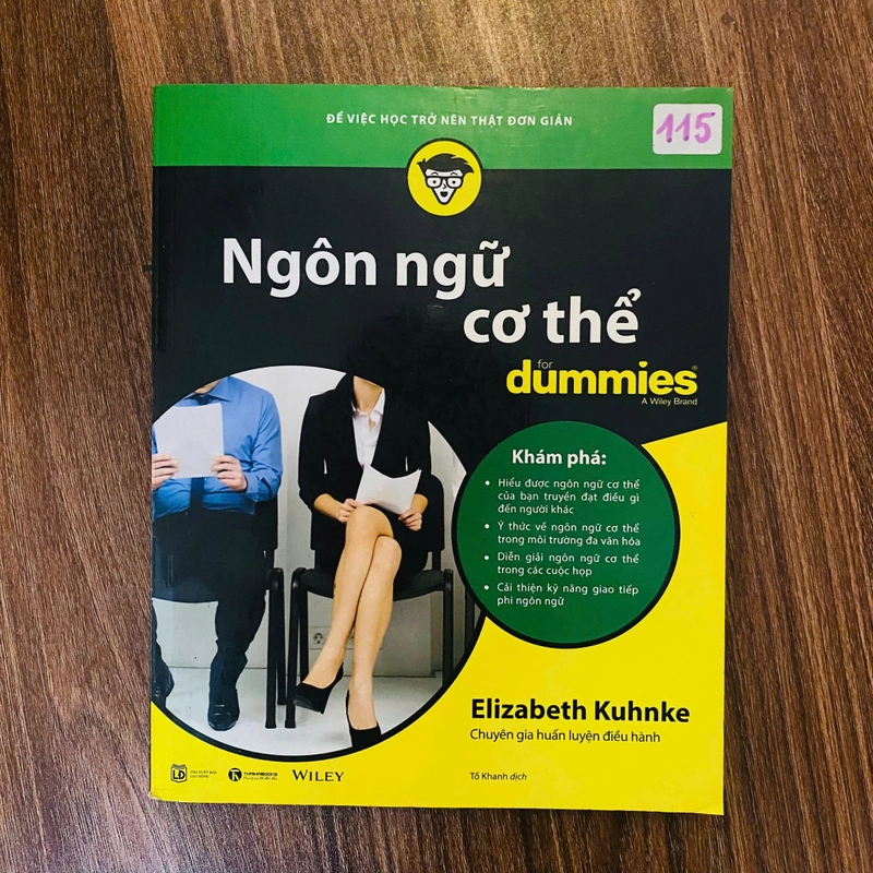 Ngôn Ngữ Cơ Thể For Dummies - 
Elizabeth Kuhnke#HATRA 523426