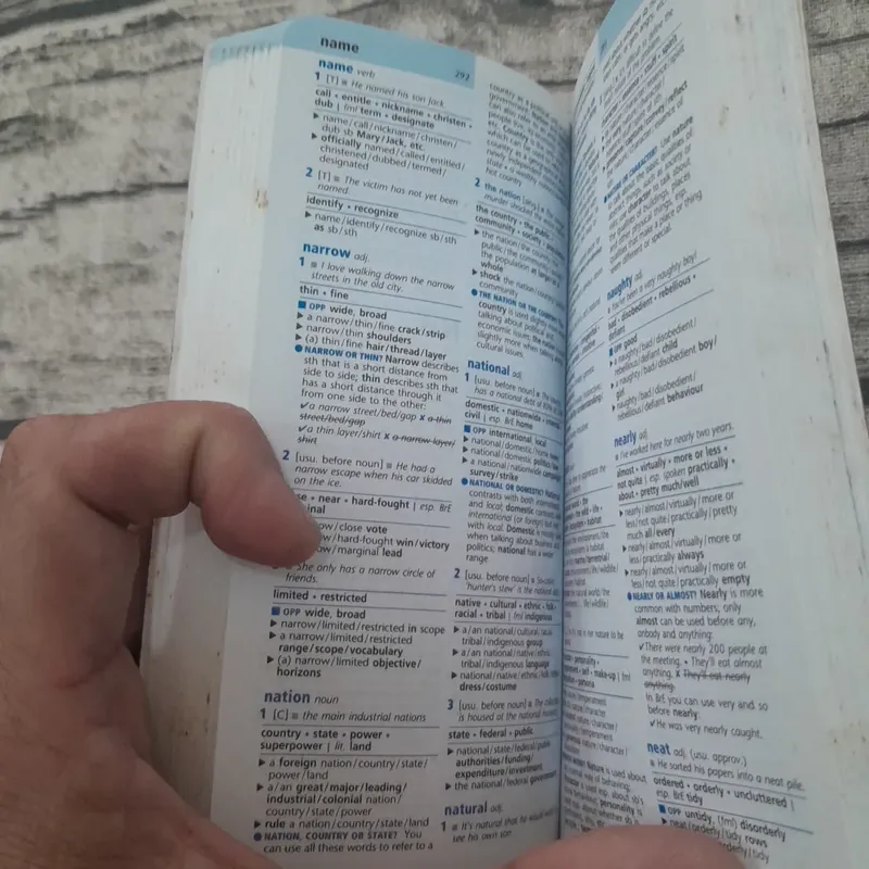Oxford Learner's Dictionary Thesaurus 594637