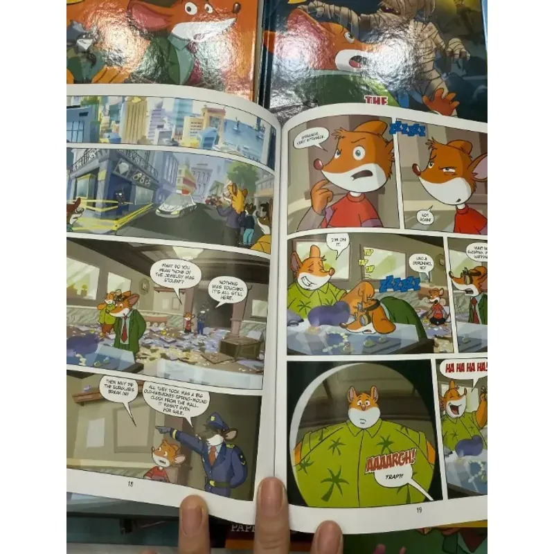 Truyện tranh - Geronimo Stilton Reporter graphic novels 9 books hardcover 1024195
