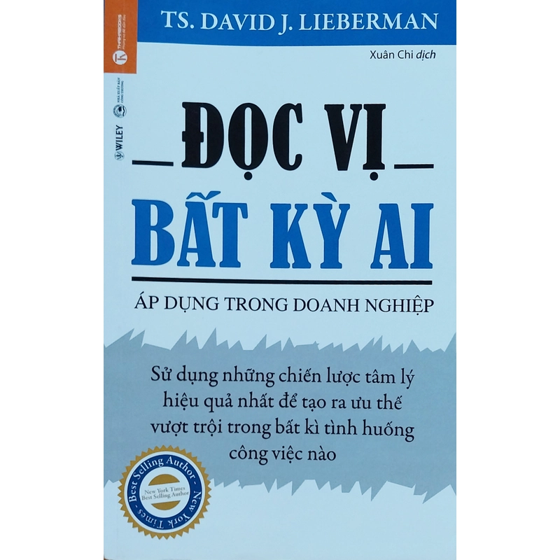 Sách Đọc vị bất kỳ ai - Áp dụng trong doanh nghiệp 317398