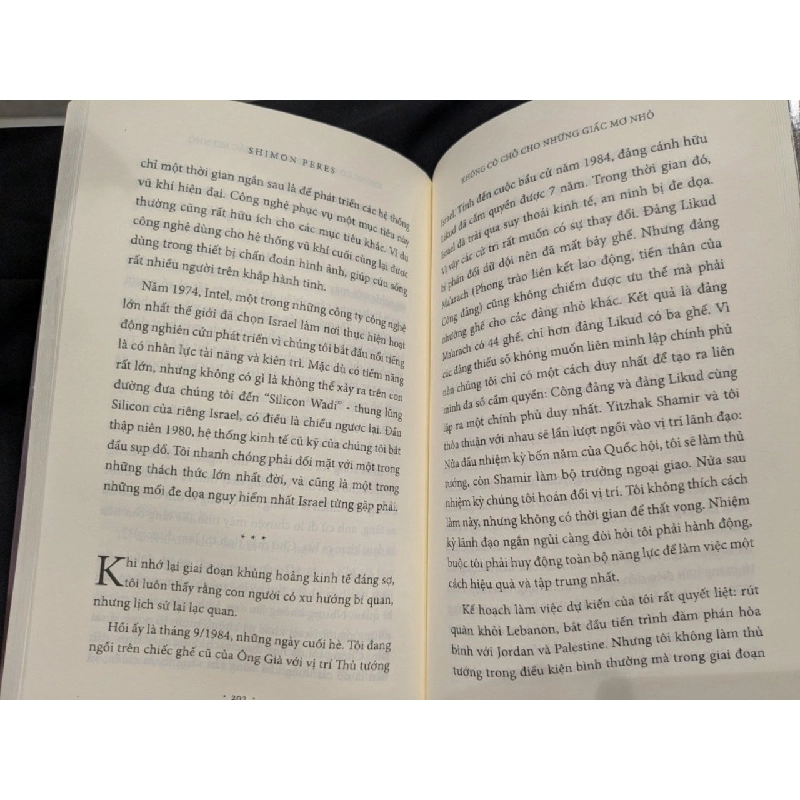 Không có chỗ cho những giấc mơ nhỏ - Shimon Peres 754291