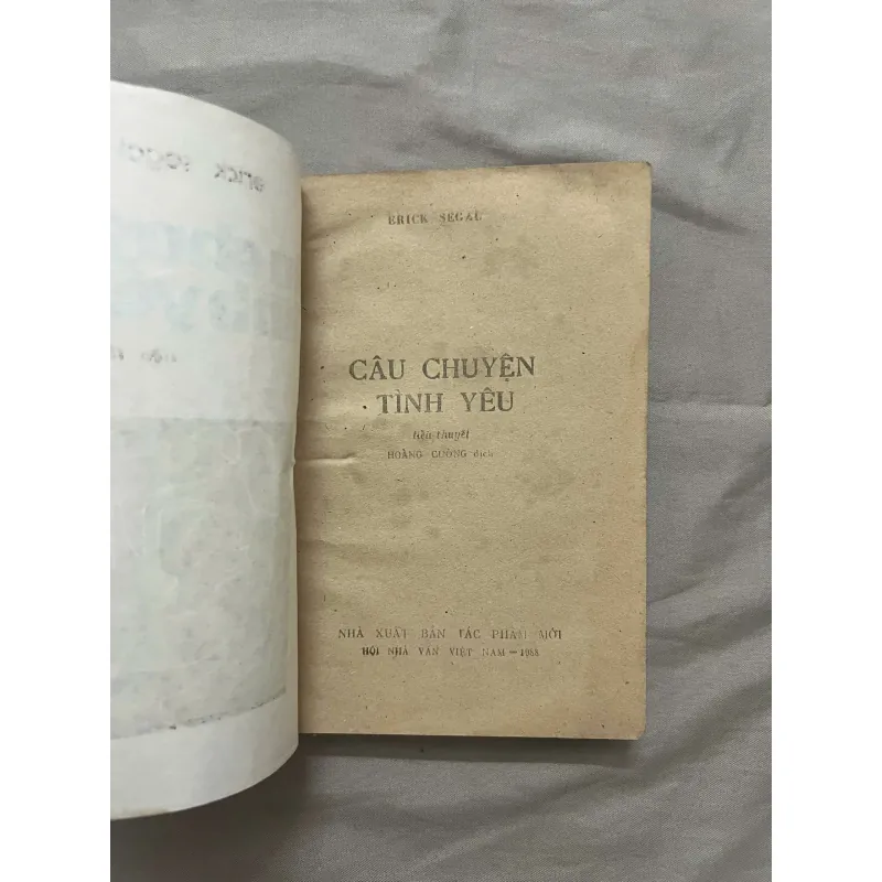 CÂU CHUYỆN TÌNH YÊU - Erich Segal 992524