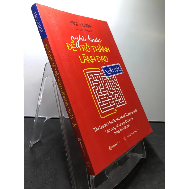 Nghĩ khác để trở thành lãnh đạo xuất sắc 2019 mới 85% bẩn nhẹ mộc sách Paul Sloane HPB1308 QUẢN TRỊ Blogmeo21025 581445