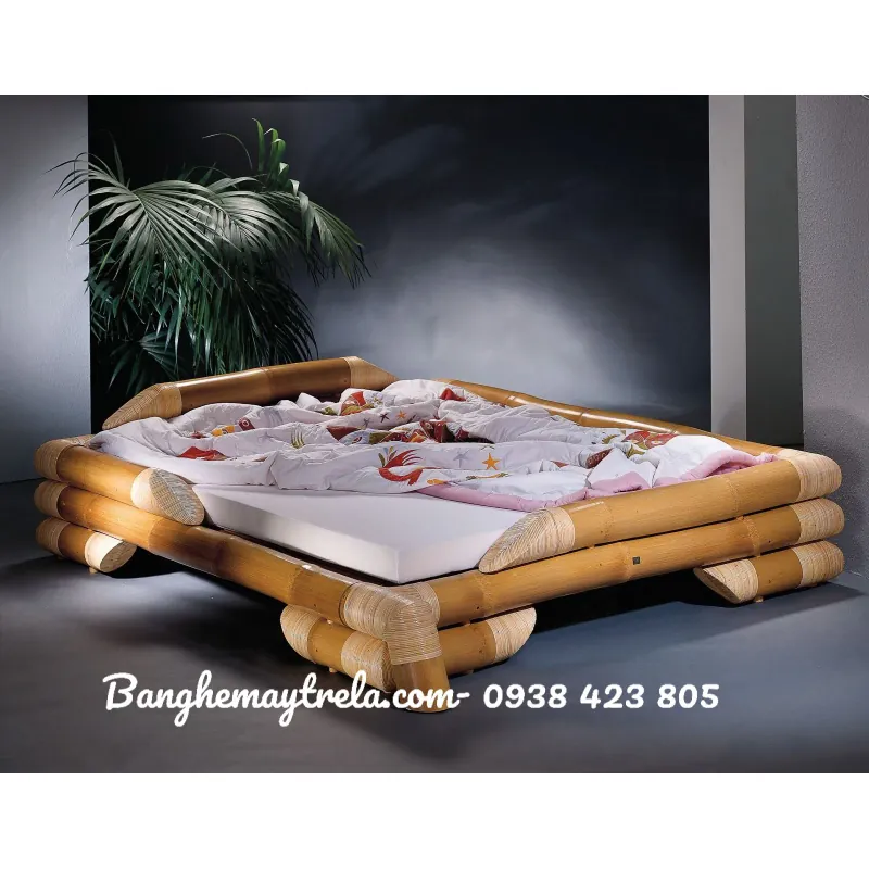 Giường tre phòng ngủ 594146