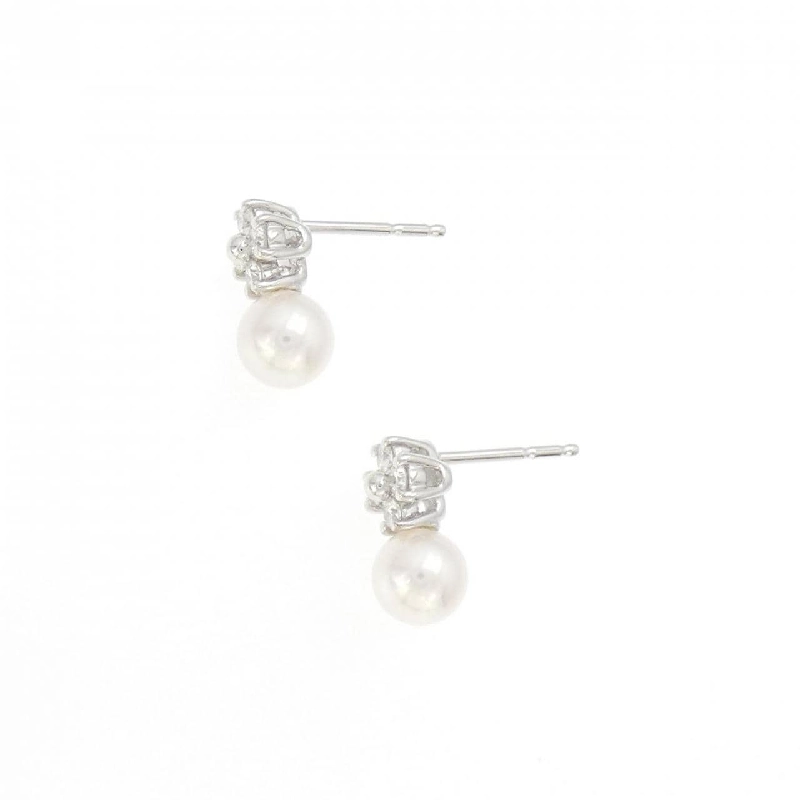 Bông tai ngọc trai Akoya Mikimoto 5.5mm 666040