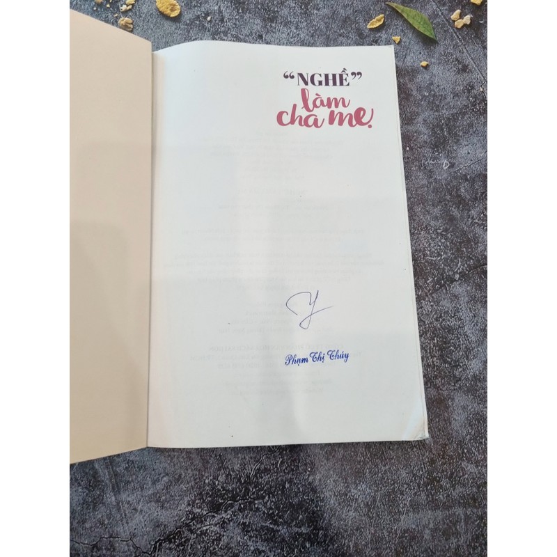 "Nghề" Làm Cha Mẹ.    182928