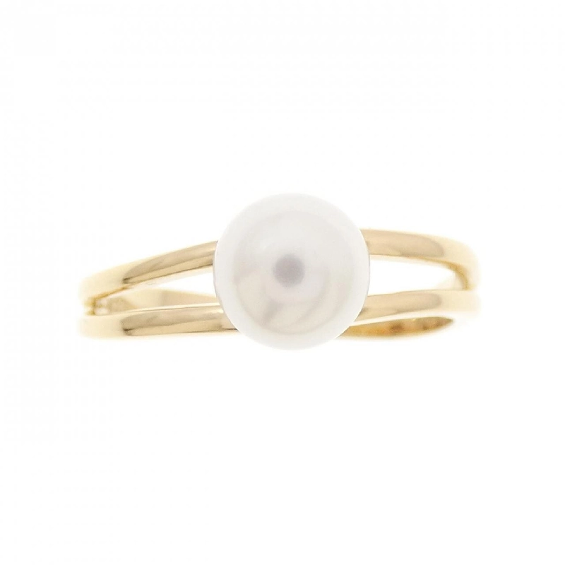 Nhẫn ngọc trai Akoya K18YG 6.1mm 667387