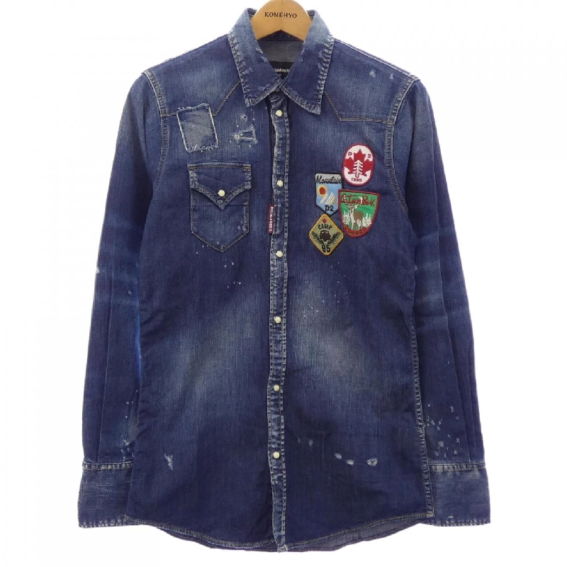 Áo sơ mi DSQUARED2 S74DM0030 - Hàng hiệu Chính hãng 883482