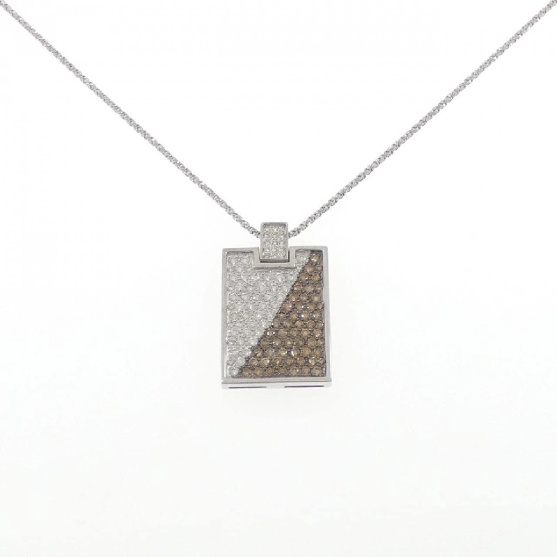 K18WG/K18BG Dây chuyền kim cương 3.25CT - Hàng hiệu Chính hãng 858056