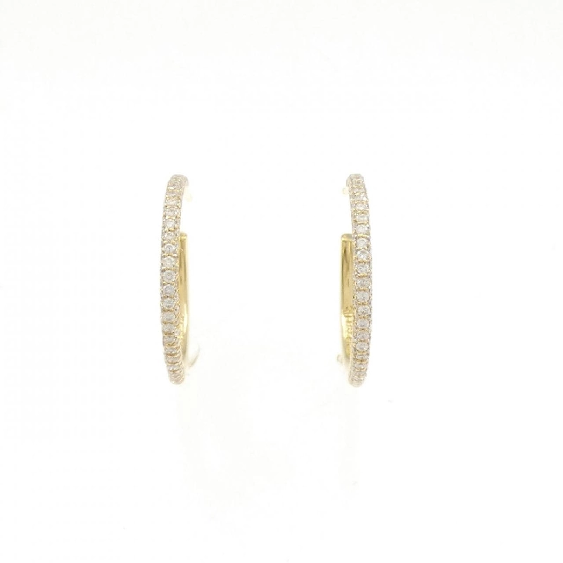 Bông tai kim cương 18KYG/K18YG 1.36CT - Hàng hiệu Authentic 869344