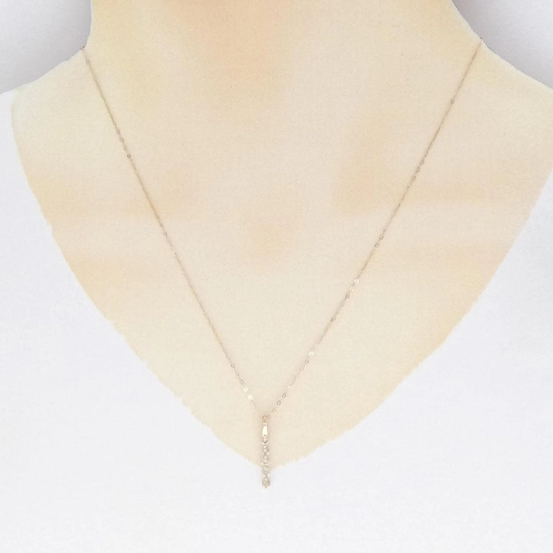 K18PG Dây chuyền kim cương 0.30CT - Hàng hiệu Chính hãng 860612