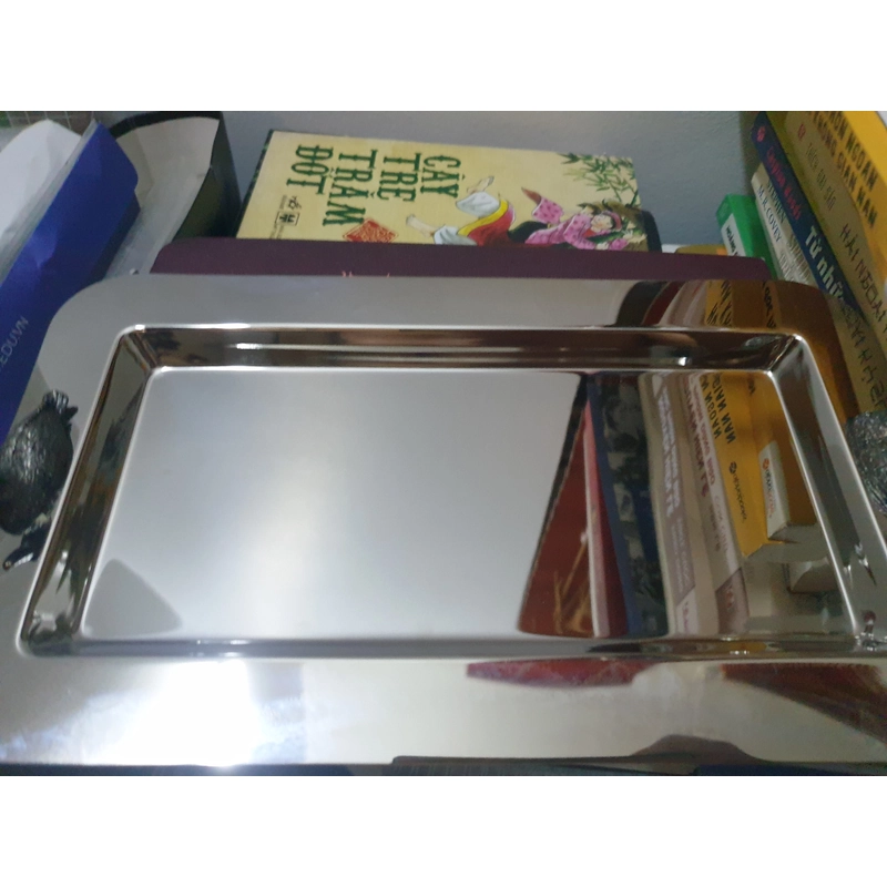 Bộ dung cụ Châu Âu sang trọng đựng đồ ăn 2 con vịt bằng thép không rỉ 479737