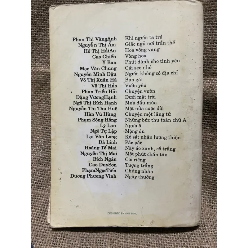 Truyện ngắn trẻ - văn học Việt Nam 714246