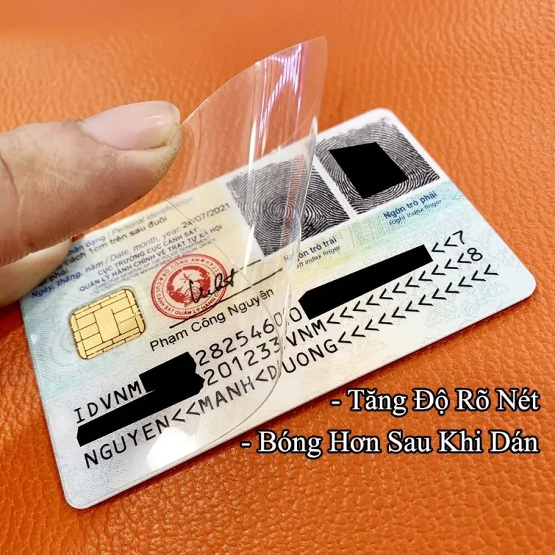 Miếng dán Nano 9H+ Glass chống trầy CCCD - BLX 974830