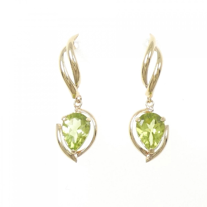 K10YG Peridot Bông tai - Hàng hiệu Chính hãng 867176