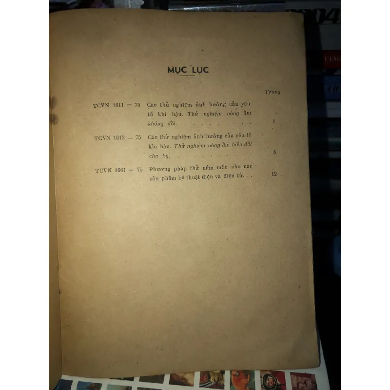 Các thử nghiệm ảnh hưởng của yếu tố khí hậu  799545