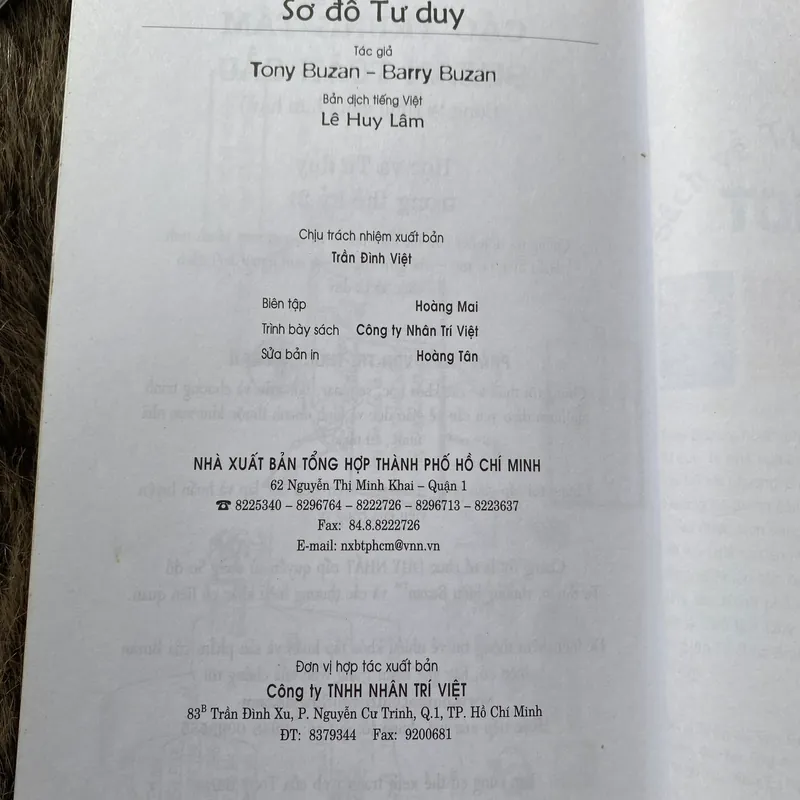 Sơ đồ tư duy- Tony Buzan  603182