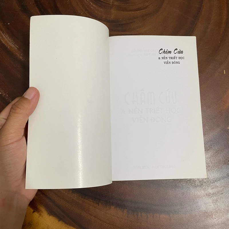 II Tựa sách: Châm Cứu & Nền Triết Học Phương Đông - GEORGES OHSAWA - 2014 445332