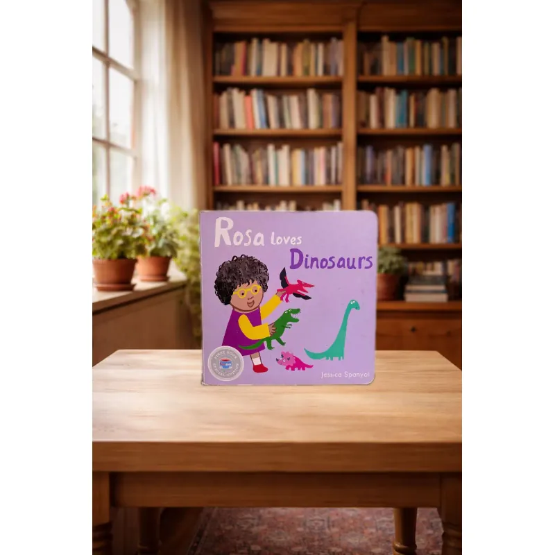 Board book Rosa Loves Dinosaurs (Bé Rosa mê khủng long)  797172