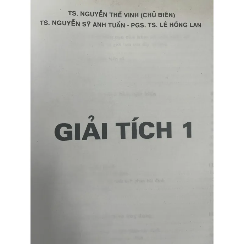 GIẢI TÍCH 1 + 2 (Full bộ 2 tập) 698161