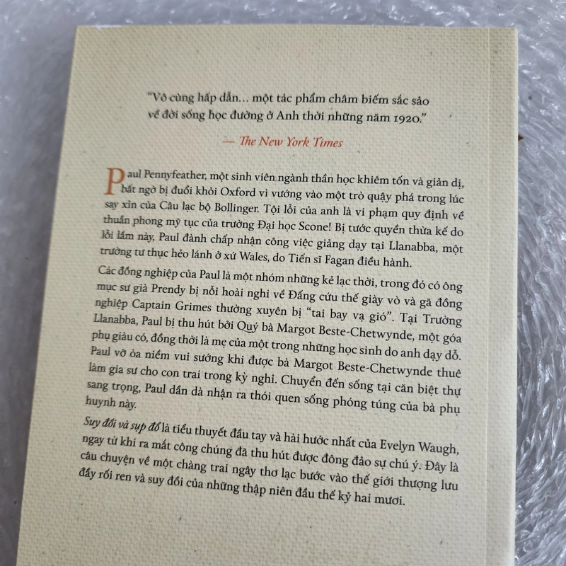 Suy đồi và sụp đổ | Evelyn Waugh | Nguyễn Đức Quang dịch 527523