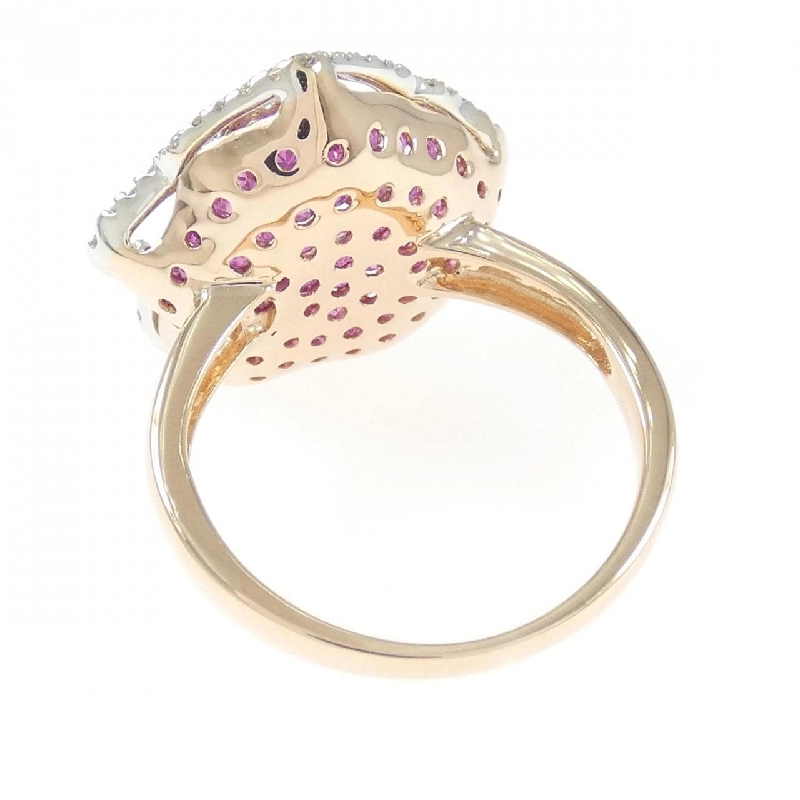 Nhẫn Ruby 0.70CT K18PG/K18WG - Hàng hiệu Chính hãng 850443