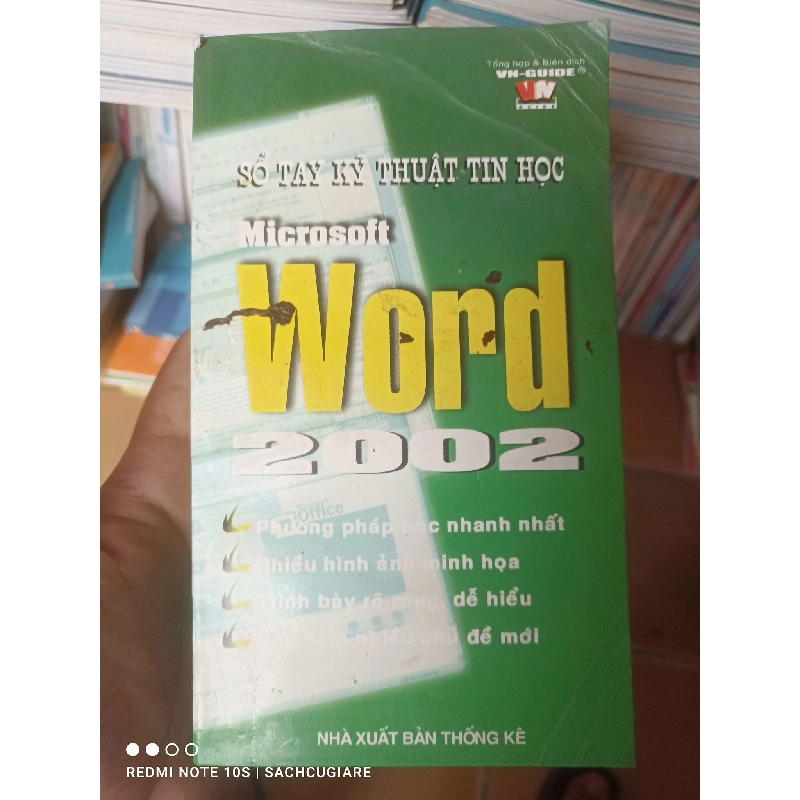 (Sách cũ SCGR) Sổ Tay Kỹ Thuật Tin Học Microsoft Word 2002 2002 VAVO-AK2T4 Blogmeo090426 1014746