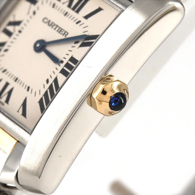 Cartier Tank Française MM Combi W51006Q4 SSxYG Quartz - Hàng hiệu Authentic 876239