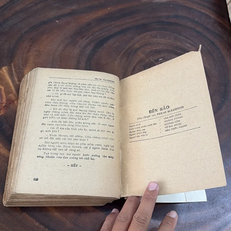 II Văn Học: Bến Bão - FRANK SLAUGHTER - Lâm Đới Châu (Dịch) - 1988 1008958