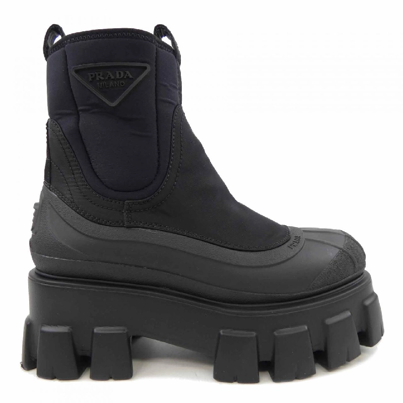 Giày bốt cổ ngắn Monolis Duck của PRADA 1T933M - Hàng hiệu Chính hãng 828105