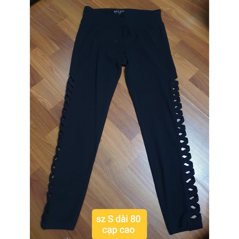 Quần legging dây đan chéo hông neew 100% 183135