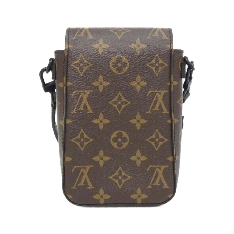 Túi đeo vai Louis Vuitton Monogram Macassar S-Lock Vertical Wearable Wallet M81522 - Hàng hiệu Chính hãng 802509