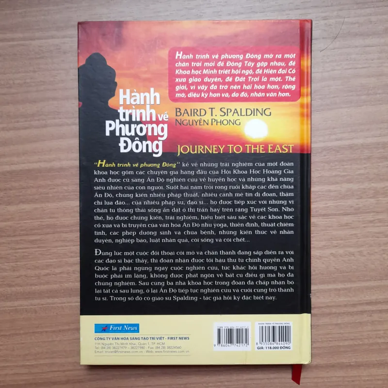 Sách cũ - Hành trình về Phương Đông (Bìa cứng) 997370