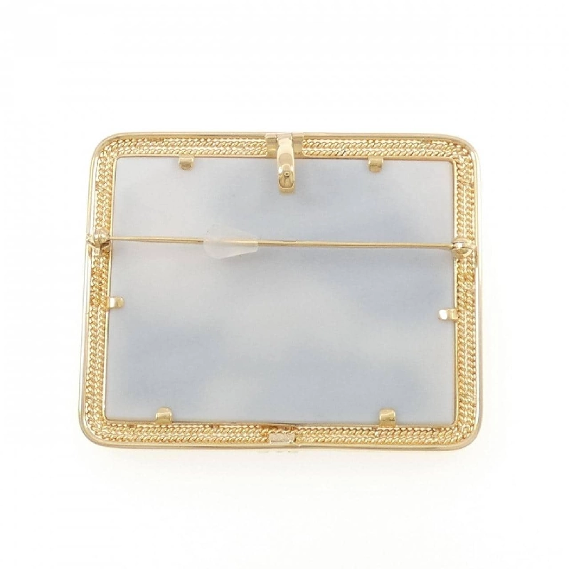 K18YG Mặt đá cam kết - Hàng hiệu Authentic 872089