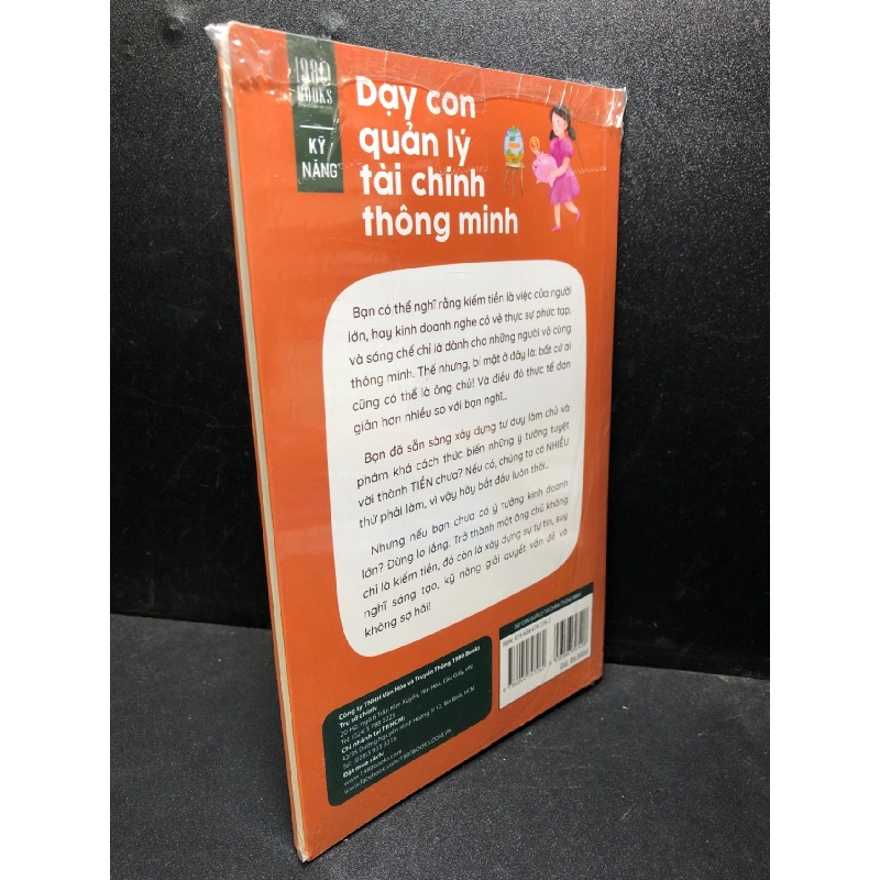 Dạy con quản lý tài chính thông mình Rashmi Sirdeshpande new 100% HCM.ASB0201 tài chính, dạy con 912970