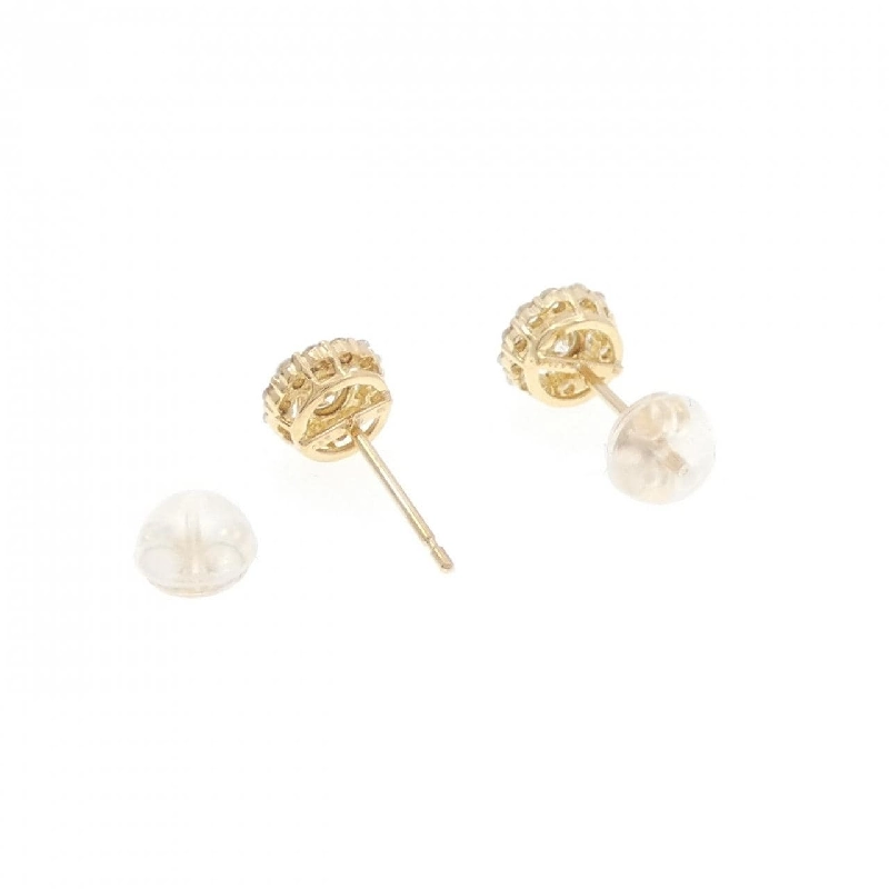 K18YG Bông tai kim cương 0.40CT - Hàng hiệu Chính hãng 868287